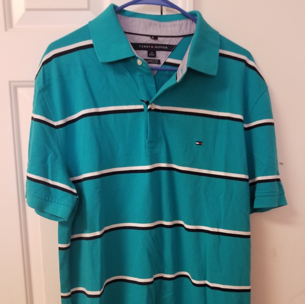 Tommy Hilfiger striped polo shirt